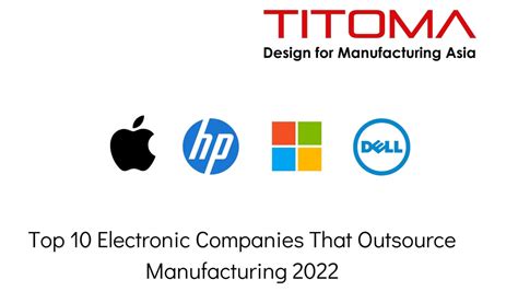 Top 10 Electronics Companies That Outsource Manufacturing in 2022 .